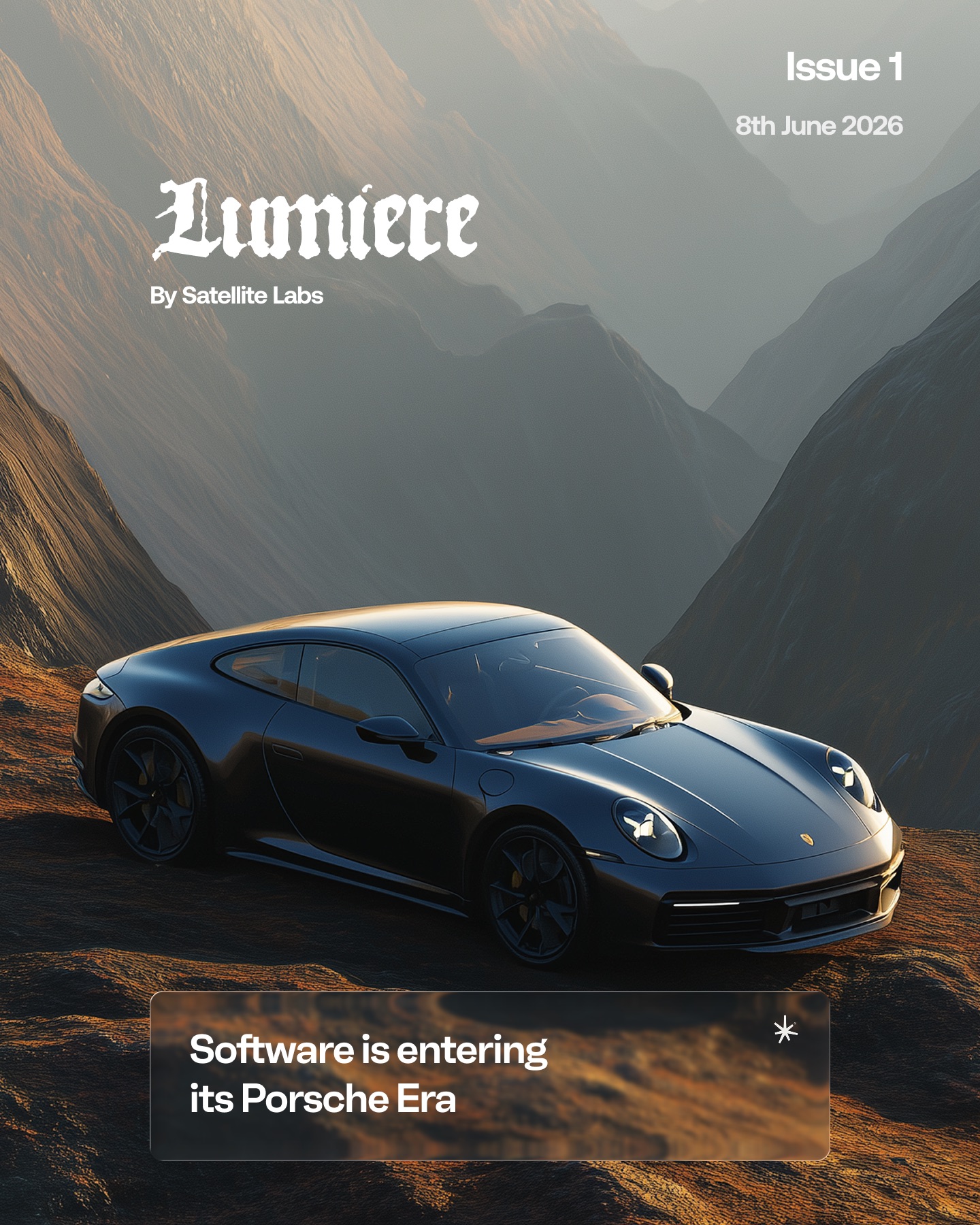 Software is Entering It’s Porsche Era